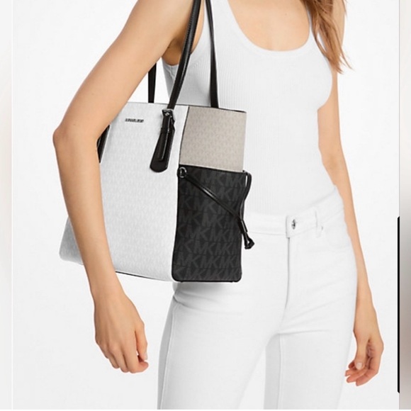 Michael Kors Monochrome Women's Tote, NWT - Picture 2 of 15
